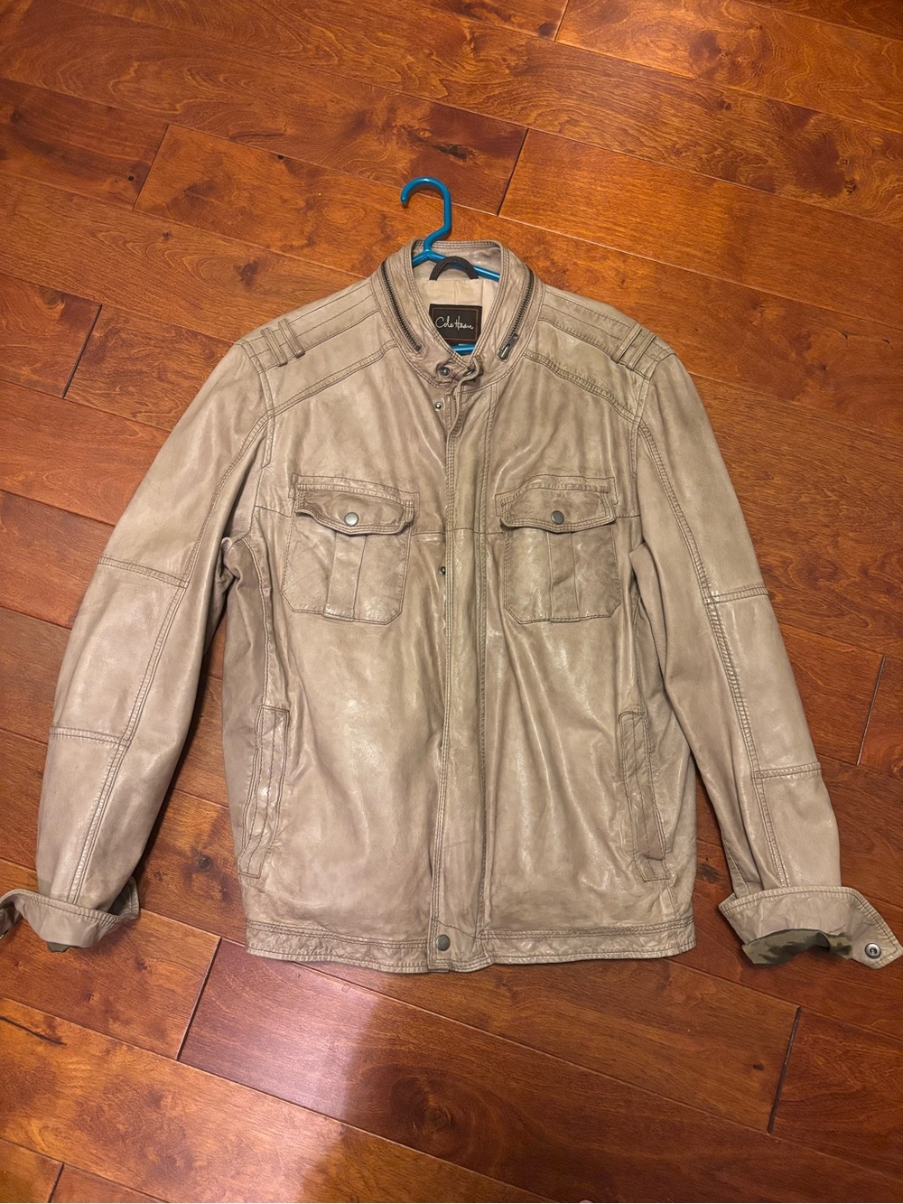 Vintage leather Cole Haan jacket